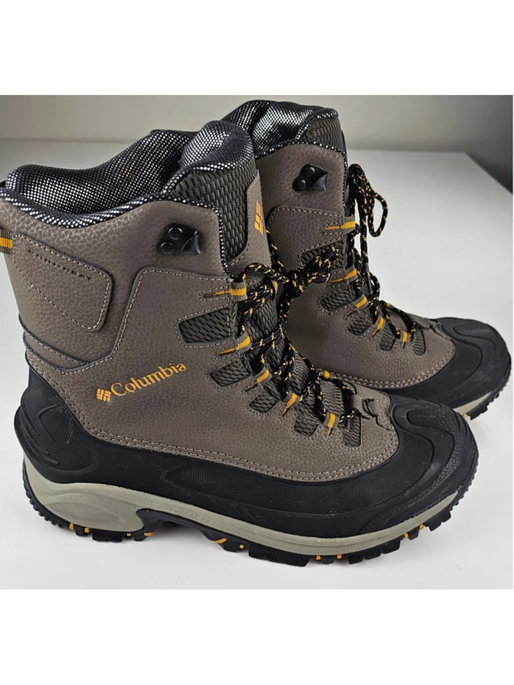 Columbia Arctic Trip Omni Heat Waterproof Winter Boots Men’s Size 12 Brown